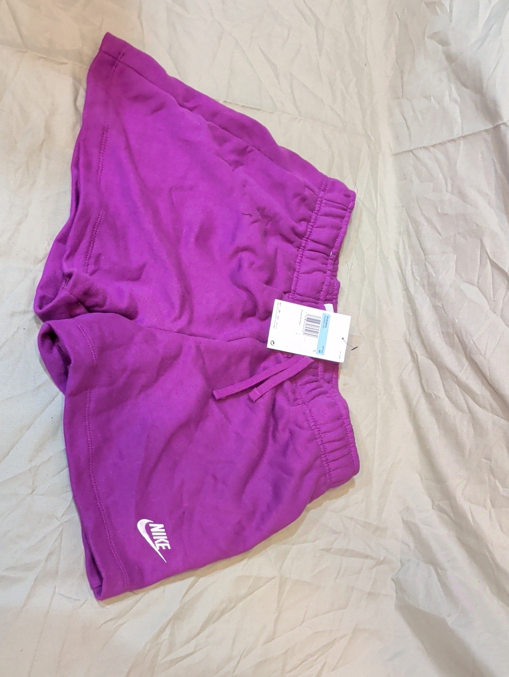 Nike Girls' Bright Purple Athletic Shorts